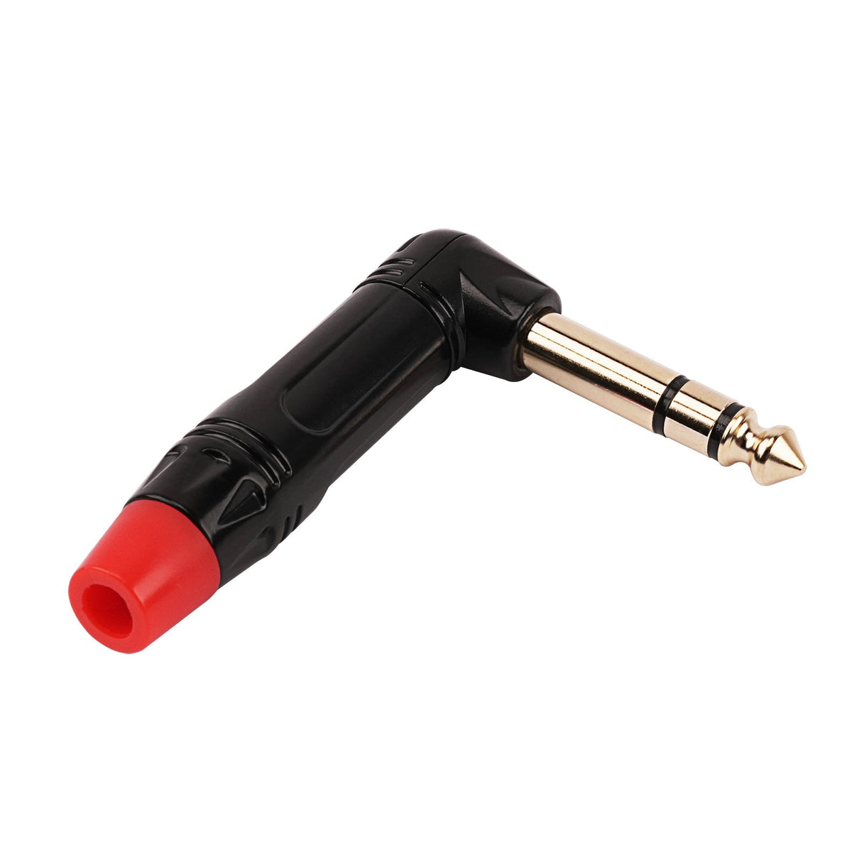 6.35mm Stereo Right Angle Plug (PRA-63RA-SBG) Audiopipe