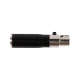 Mini XLR Connector (PRA-MXLR-3M-4F) Audiopipe
