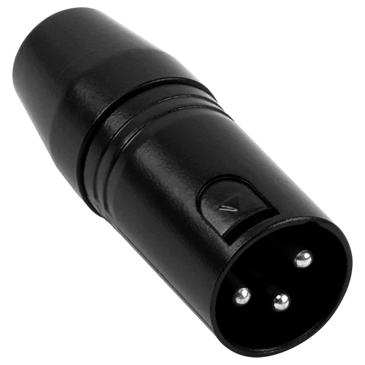 XLR Male to 3.5 Female Connector (PRA-XLRM-35F-CEL) Audiopipe