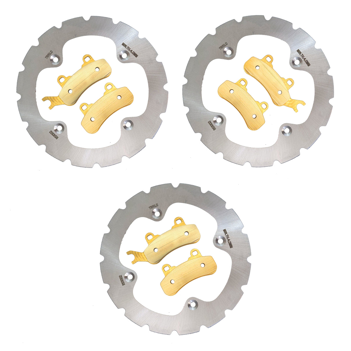 Can-Am Defender 3-Seater HD10/HD9/HD8/HD7/HD5 2016-2026 Ridge Rider Rotor and Pad Kit Traild