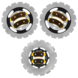 CFMoto CForce 400/500 2023-2026 Ridge Rider Rotor and Brake Pad Kit Traild
