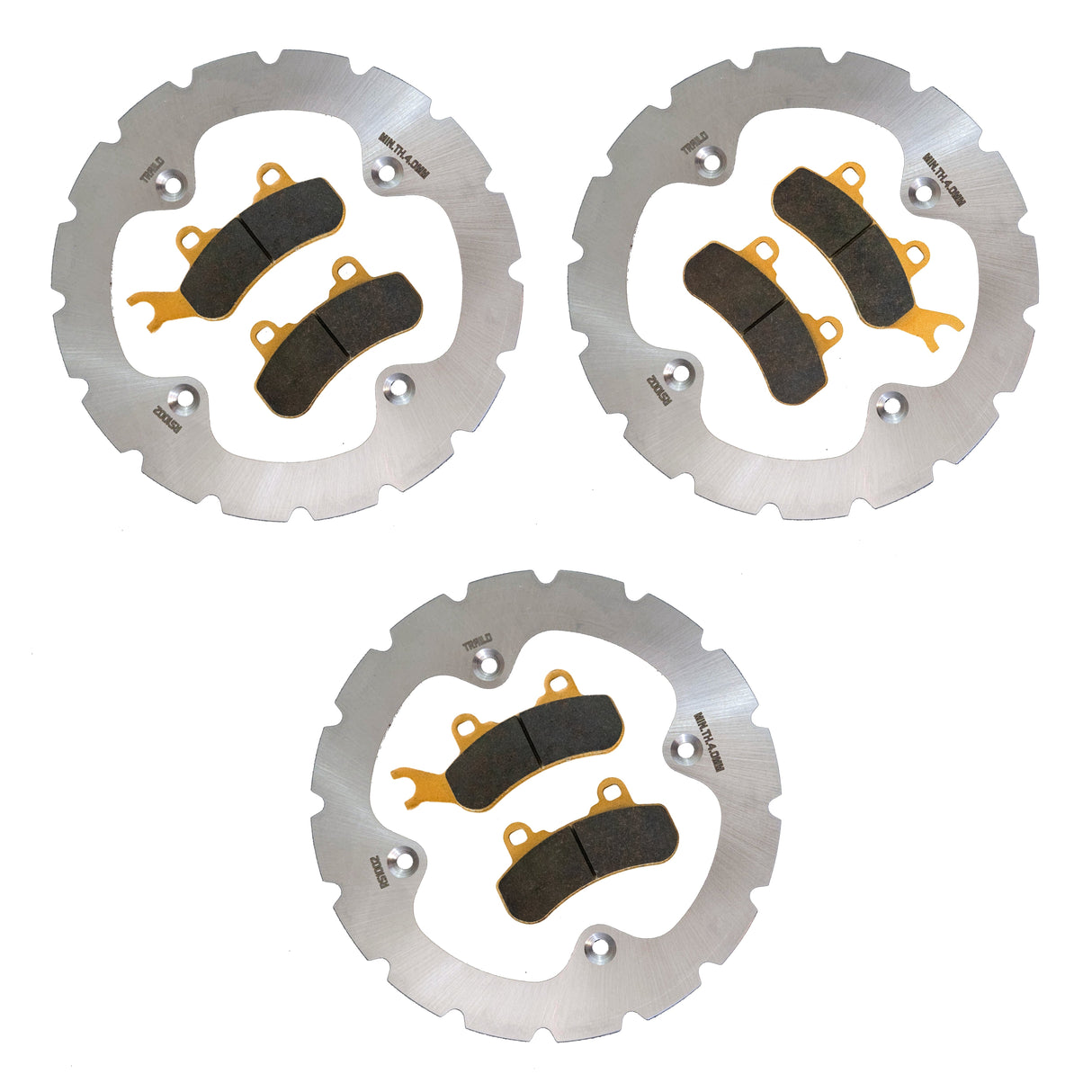 Can-Am Defender 3-Seater HD10/HD9/HD8/HD7/HD5 2016-2026 Ridge Rider Rotor and Pad Kit Traild