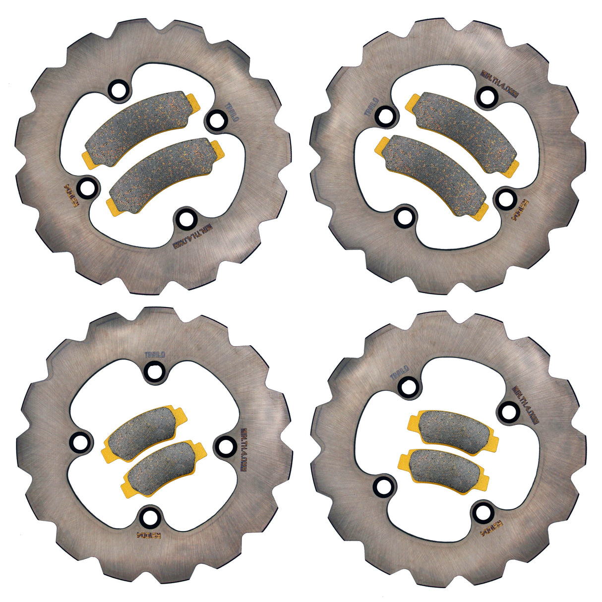 CFMoto ZForce 950/800 2020-2026 Ridge Rider Rotor and Pad Kit Traild