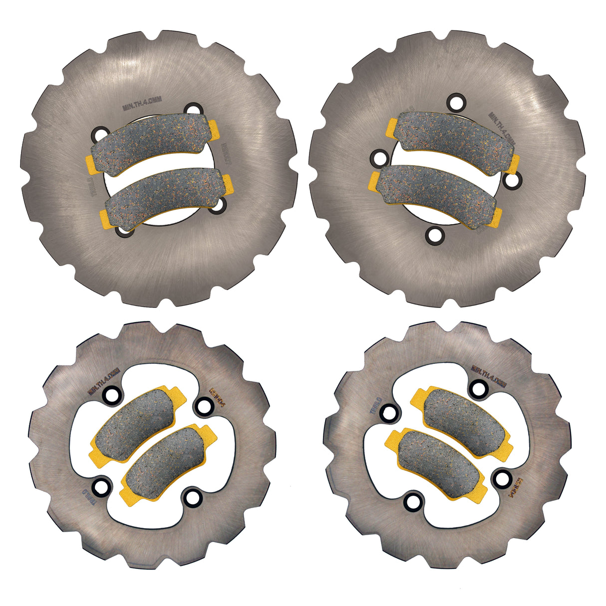 CFMoto UForce 1000 XL/800 XL (6-Seater) 2022-2026 Ridge Rider Rotor and Pad Kit Traild