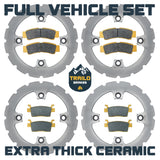 Kawasaki KRX/KRX4 1000 2020-2026 Ridge Rider Rotor and Brake Pad Kit Traild