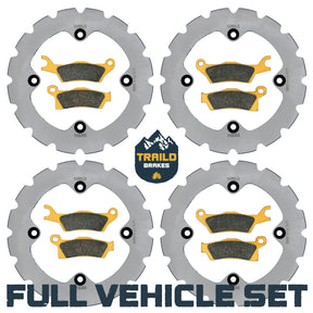 Can-Am Renegade 1000/850/800/570/500 2012-2019 Ridge Rider Rotor and Pad Kit Traild