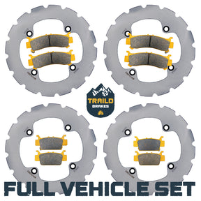 Honda Talon 1000R/1000X/1000X-4 2019-2026 Ridge Rider Rotor and Pad Kit Traild