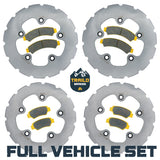 CFMoto U10 PRO/U10XL PRO 2025-2026 Ridge Rider Rotor and Pad Kit Traild