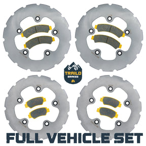 CFMoto U10 PRO/U10XL PRO 2025-2026 Ridge Rider Rotor and Pad Kit Traild