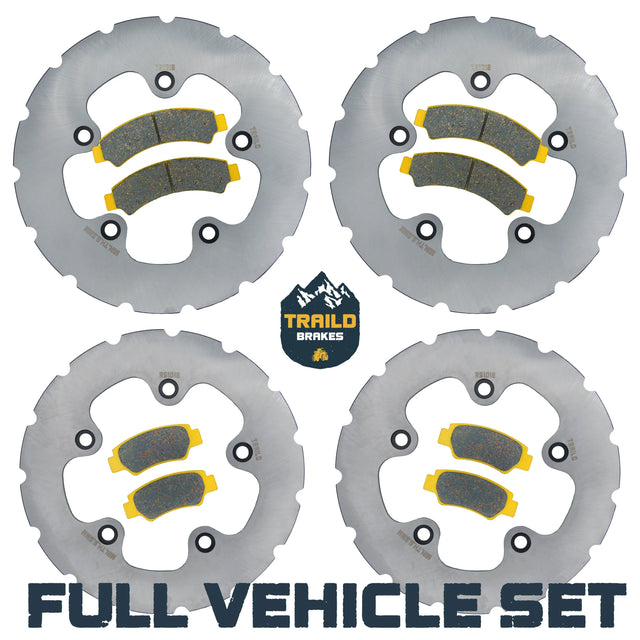 CFMoto U10 PRO/U10XL PRO 2025-2026 Ridge Rider Rotor and Pad Kit Traild