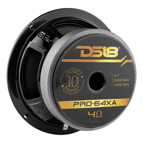 10th Anniversary Edition 6.5" Mid-Bass Loudspeaker 250 Watts Rms 4-Ohm
