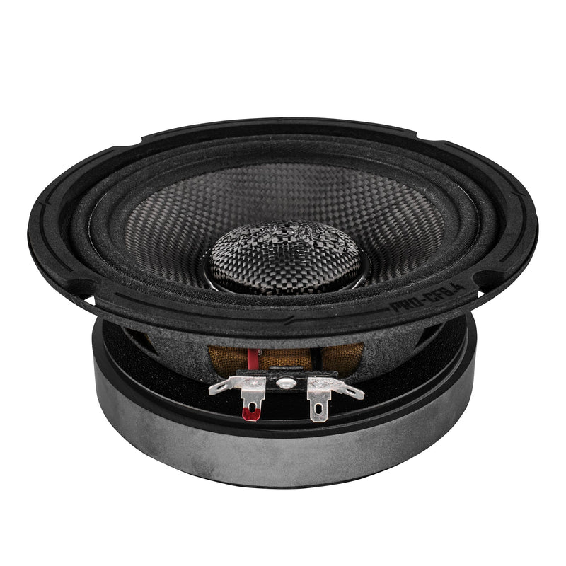 6.5” Motorcycle & Motorsports Loudspeaker With Water Resistant Carbon Fiber Cone | 4-Ohm 300W RMS