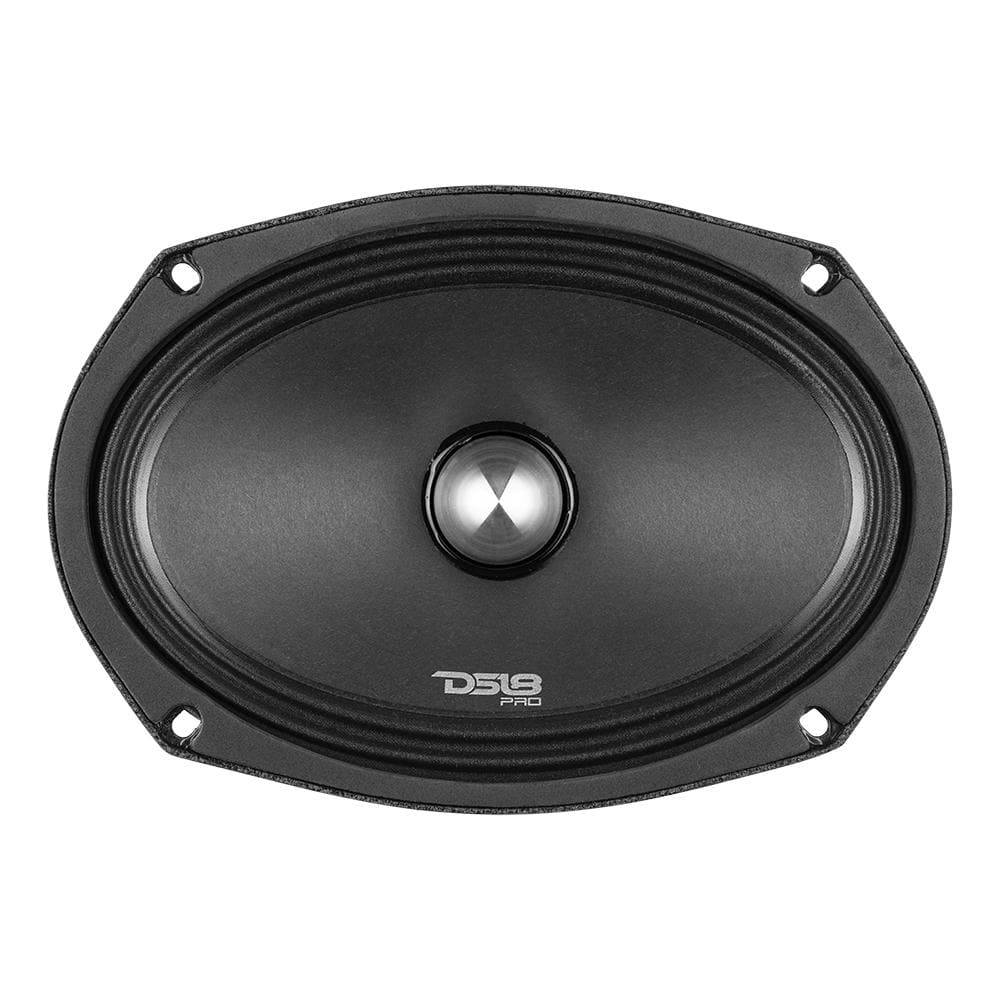 DS18 PRO-FR69NEO 6x9" 250W RMS Neodymium Bullet Midrange Speaker 4-Ohm (Single) DS18