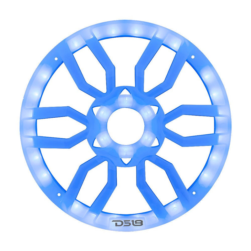 10" Universal Speaker Grill Cover -RGB LED Lights