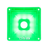 DS18 PRO-H44CL 1" Throat Transparent Plastic Driver Horn With RGB Lights