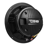DS18 PRO 6.5" Shallow Coaxial Hybrid Mid-Range Loudspeaker with Built-in Driver 150 Watts Rms 4-Ohm