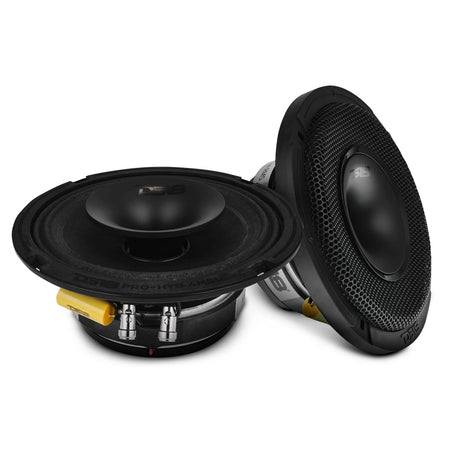 DS18 PRO 6.5" Shallow Coaxial Hybrid Mid-Range Loudspeaker with Built-in Driver 150 Watts Rms 4-Ohm