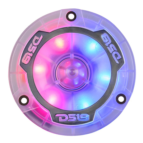 3.8” Super Bullet Tweeter with 1” Aluminum Voice Coil & Digital LED Lights DS18