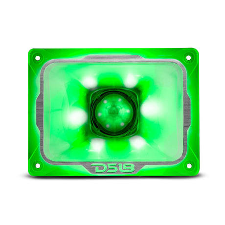 4" x 5.35" Super Bullet Tweeter 250 Watts 1.5" Aluminum 4-Ohm Vc with RGB LED Lights