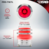 2.3" Neodymium Super Bullet Tweeter 1" Titanium Voice Coil with RGB LED Lights