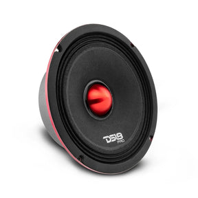 DS18 PRO-X6.4BMSL 6.5" 250W RMS Shallow Midrange Speaker (Single) DS18