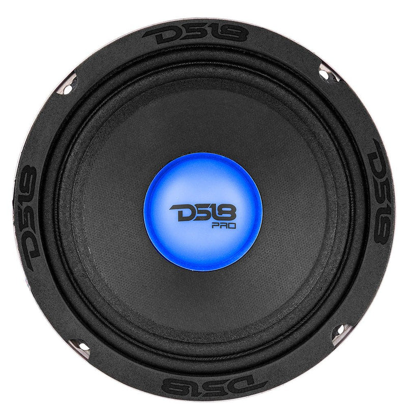 PRO-X 6.5" Mid-Range Loudspeaker with RGB Light Dust Cap 250 Watts Rms 4-Ohm
