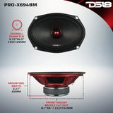 PRO-X Mid-Range Loudspeaker with Bullet