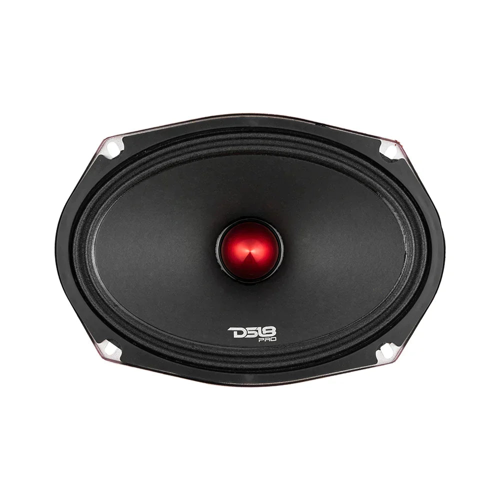 DS18 PRO-X698BM 6"x9" 200W RMS Midrange Speaker 8-Ohm (Single) DS18