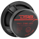 DS18 PRO-ZXI6.4BM 6.5" 300W RMS Neodymium/Ferrite Midrange Bullet Speaker (Single) DS18