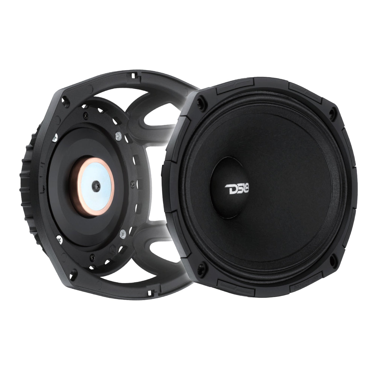 PROJECT360 6x9” High-Sensitivity Mid-High Loudspeaker With Neodymium Magnet - 350W RMS 4-Ohm - Rotating Recone Design For Quick Repair
