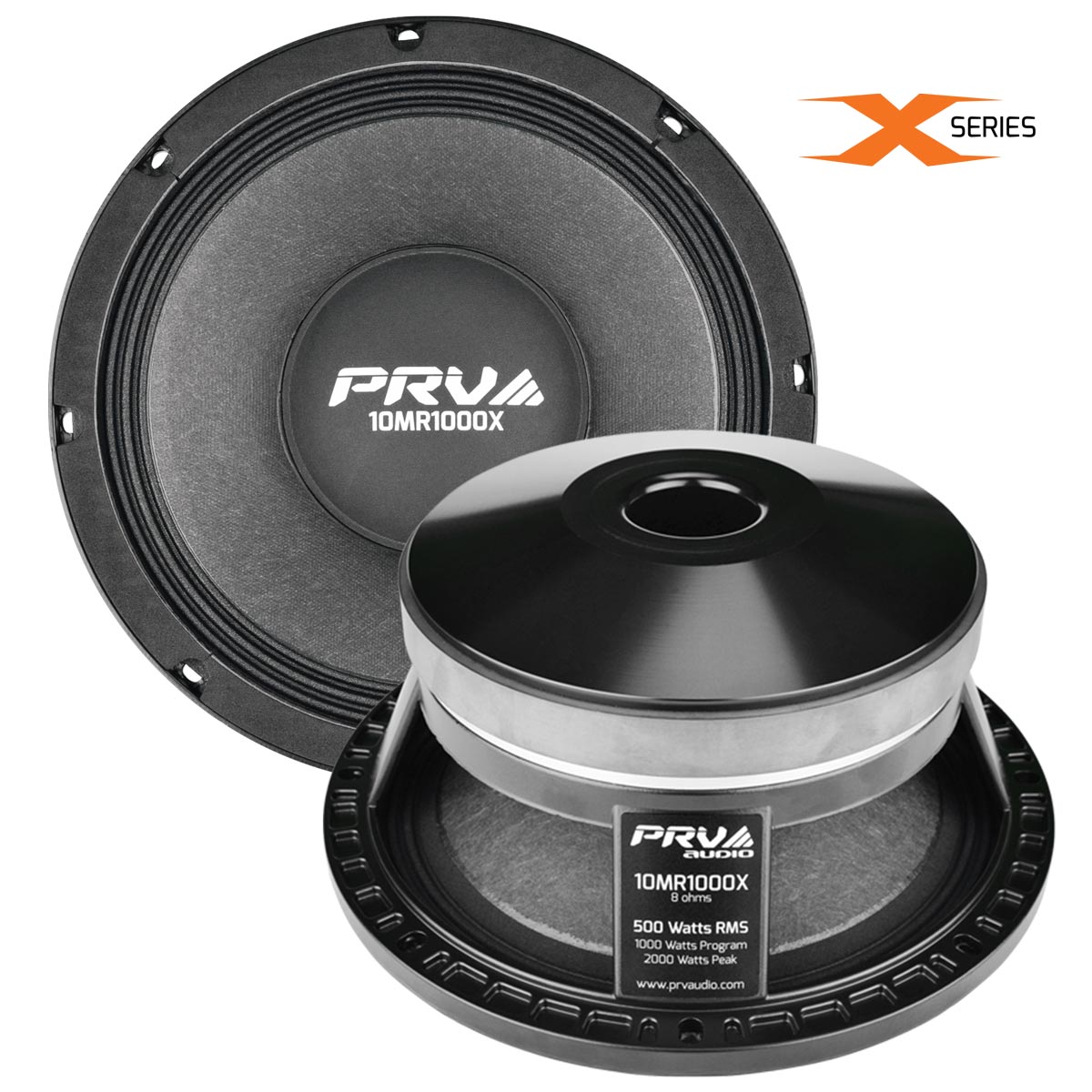 PRV AUDIO 10 Inch Midrange Speaker 10MR1000X PRV
