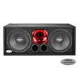 PRV Audio PRV210-290 Red Chuchero Dual 10-inch Speaker Box