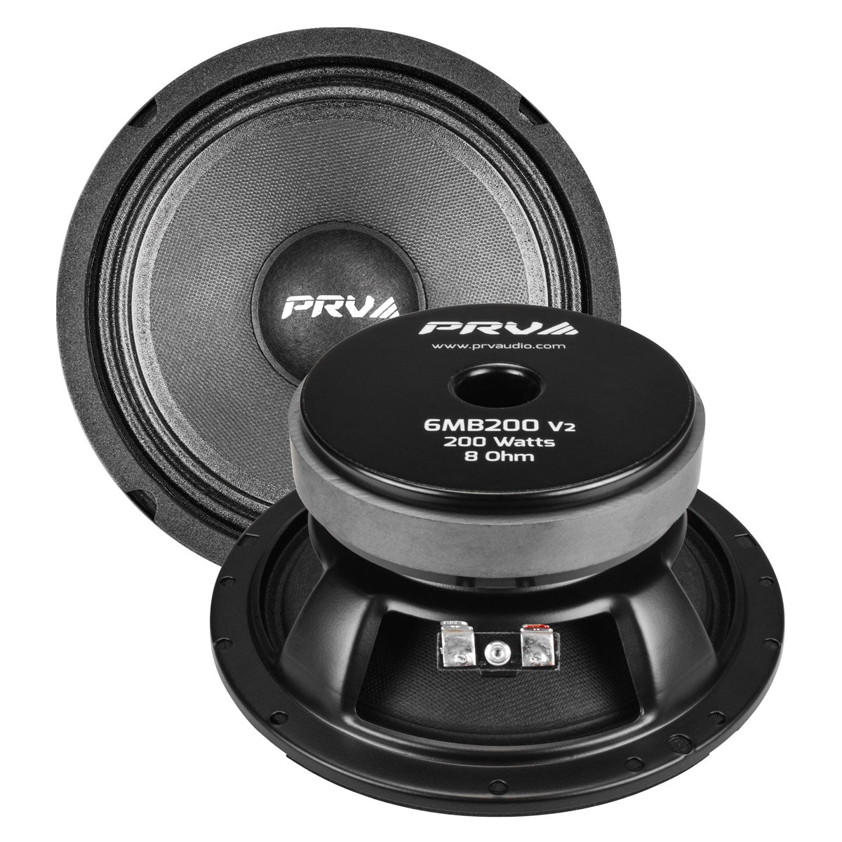 PRV AUDIO 6.5 Inch Midbass Speaker 6MB200 v2 8 Ohm PRV