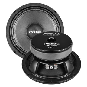 PRV AUDIO 6.5 Inch Midbass Speaker 6MB200 v2 8 Ohm PRV