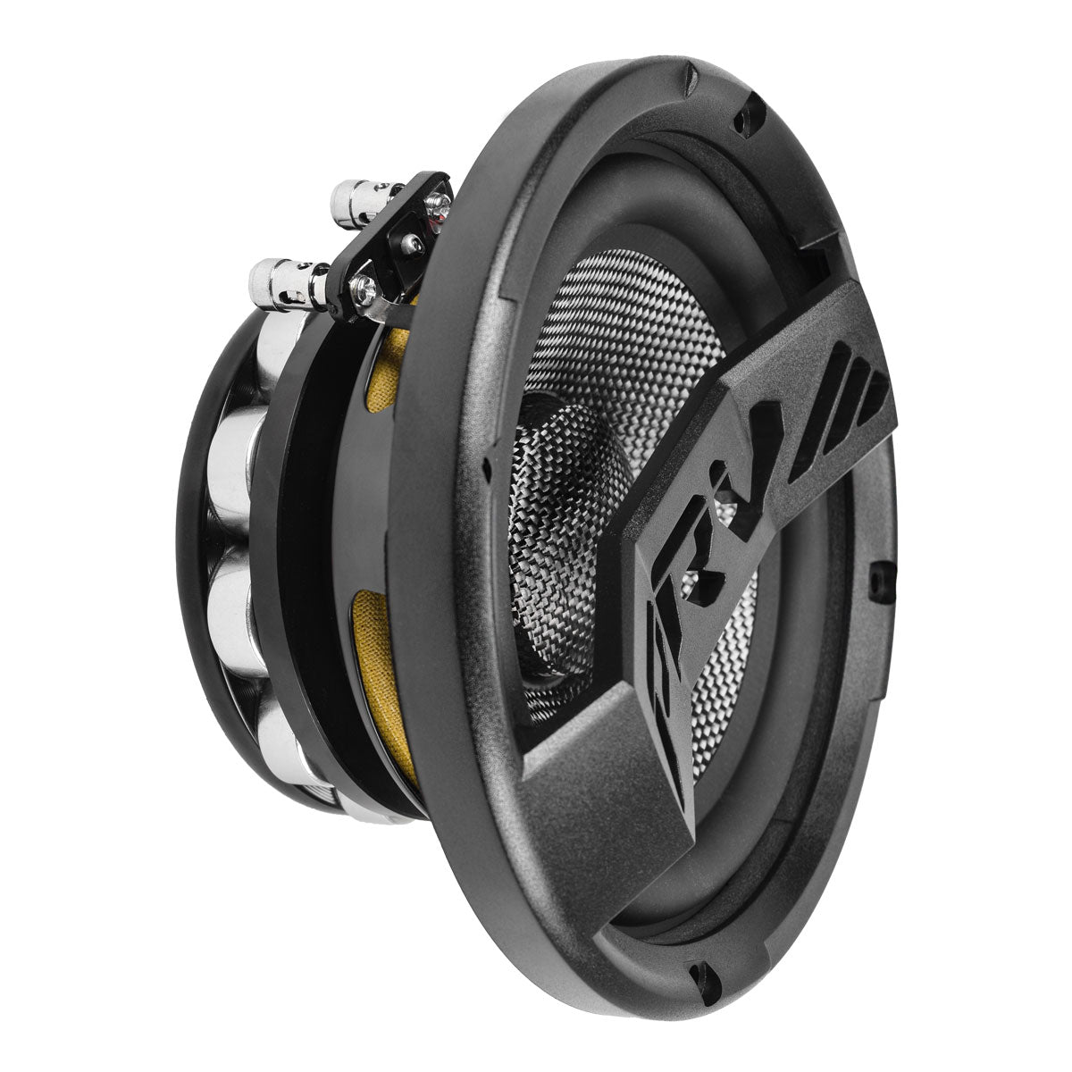 PRV AUDIO Carbon Fiber 6.5" Midrange Speaker 500 Watts 4 Ohm Neodymium 6MR500CF-NDY-4 PRV