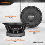 PRV 8″ Midbass Speaker 8MB700FT 700 Watts / 8 Ohm High Power PRO Audio Low Frequency Loudspeaker PRV