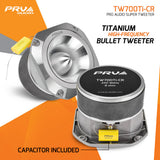TW700Ti-CR | Super Tweeter, 4" Titanium 8 Ohm Chrome PRV