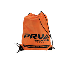 PRV Orange Drawstring Bag Lightweight Gym Beach Carry-All