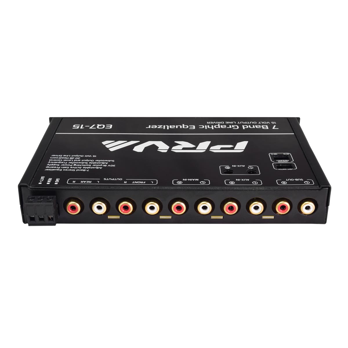 PRV EQ7-15 15 Volts 7 Band Car Audio Equalizer PRV