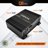QS3000 1 Ohm | 3000 Watt Amp Car Audio Amplifier Full Range PRV