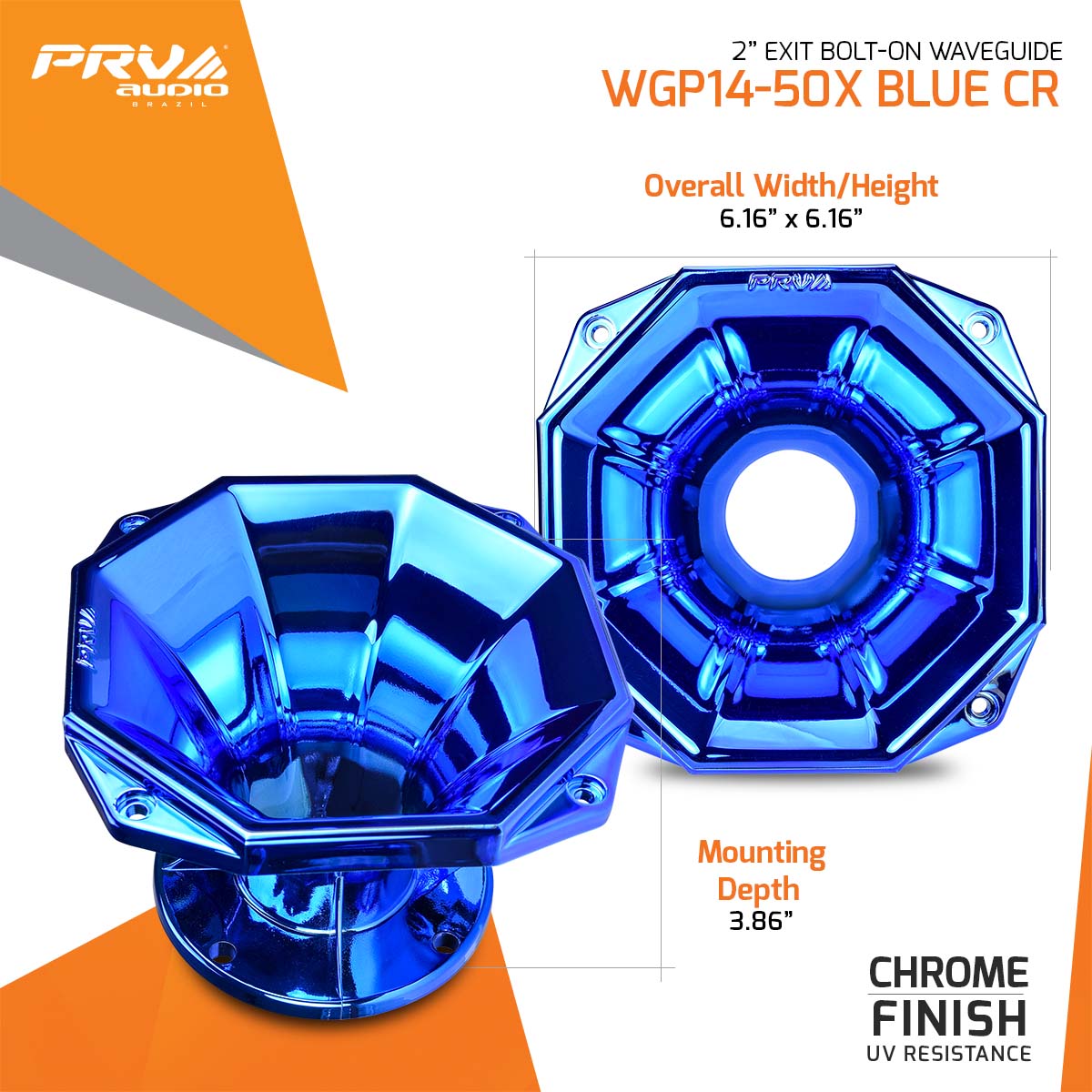 PRV WGP14-50X BLUE CR Waveguide PRV