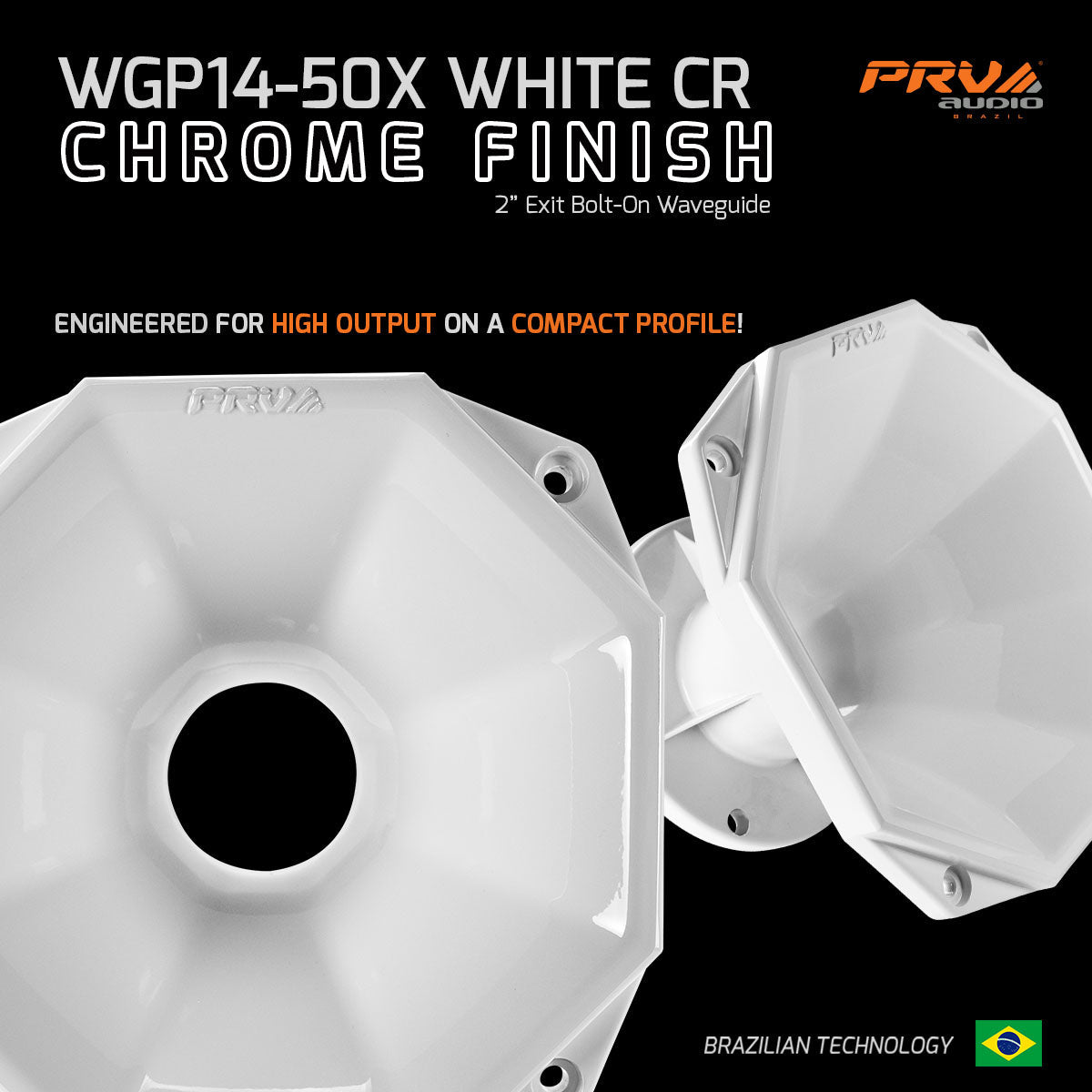 PRV WGP14-50X WHITE CR Waveguide PRV