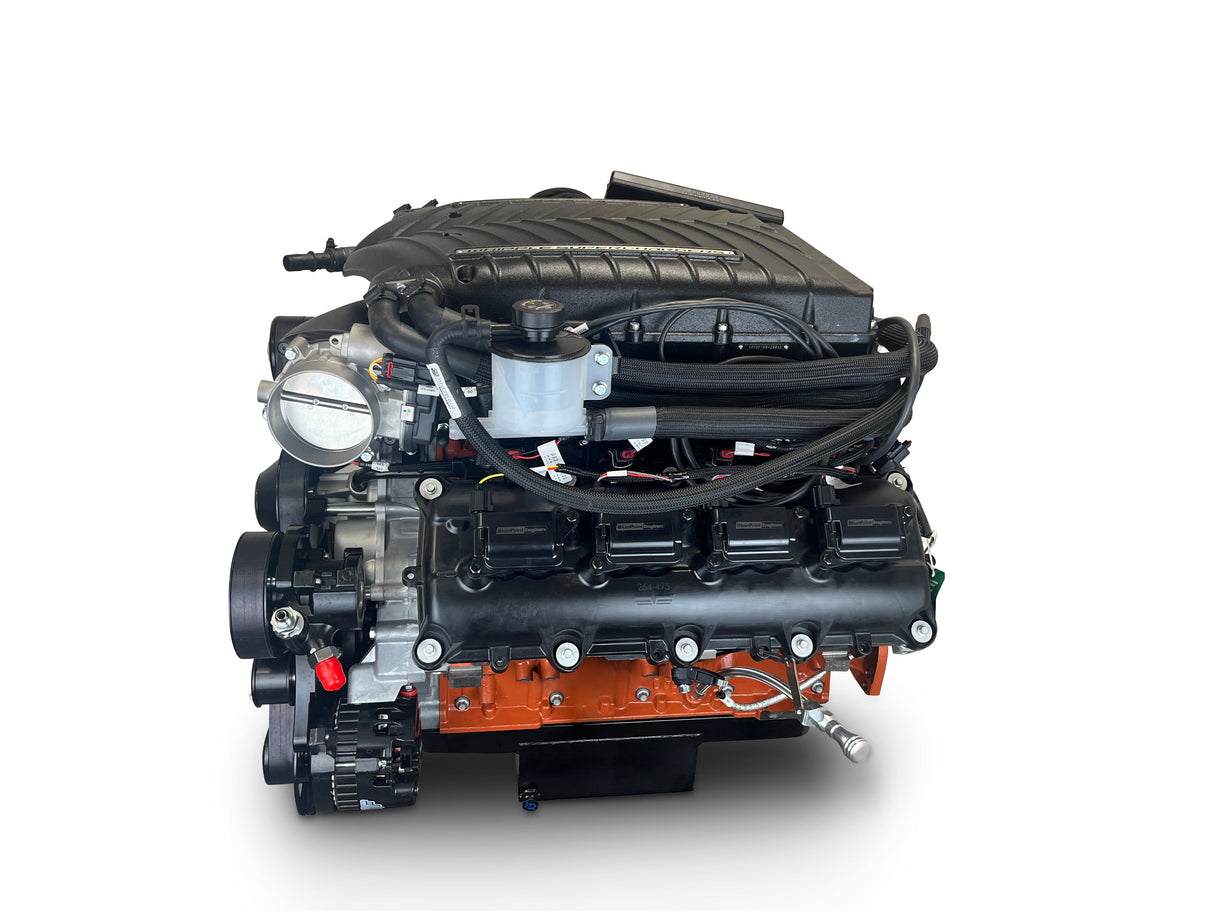 Chrysler Hemi Compatible 426 c.i. Pro Series Engine - 872 Horsepower - Deluxe Dressed - Black Pulley Kit - Supercharged