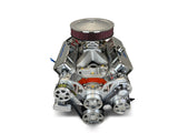 GM Big Block Compatible 540 c.i. Pro Series Engine - 670 Horsepower - Deluxe Dressed - Polished Pulleys - Carbureted