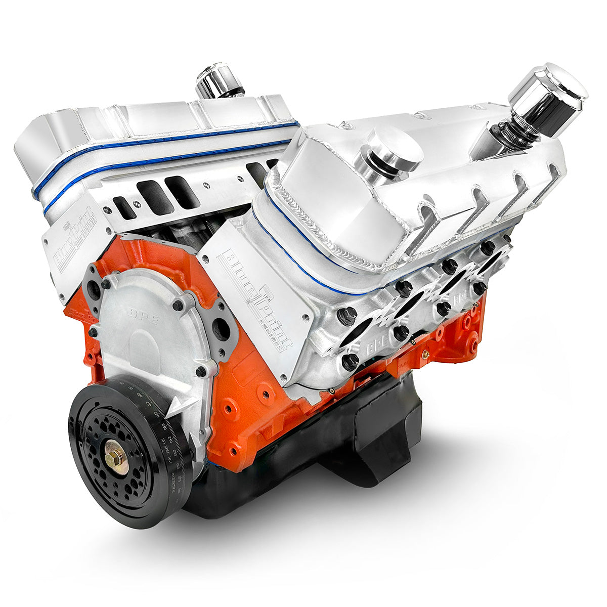 GM Big Block Compatible 540 c.i. Pro Series Power Adder Engine - 615 Horsepower - Long Block