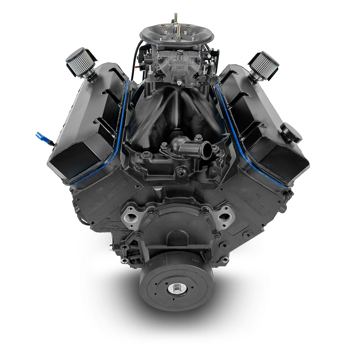 GM Big Block Compatible 632 c.i. Pro Series Engine - 815 Horsepower - Blackout Reaper Edition - Base Dressed - Carbureted