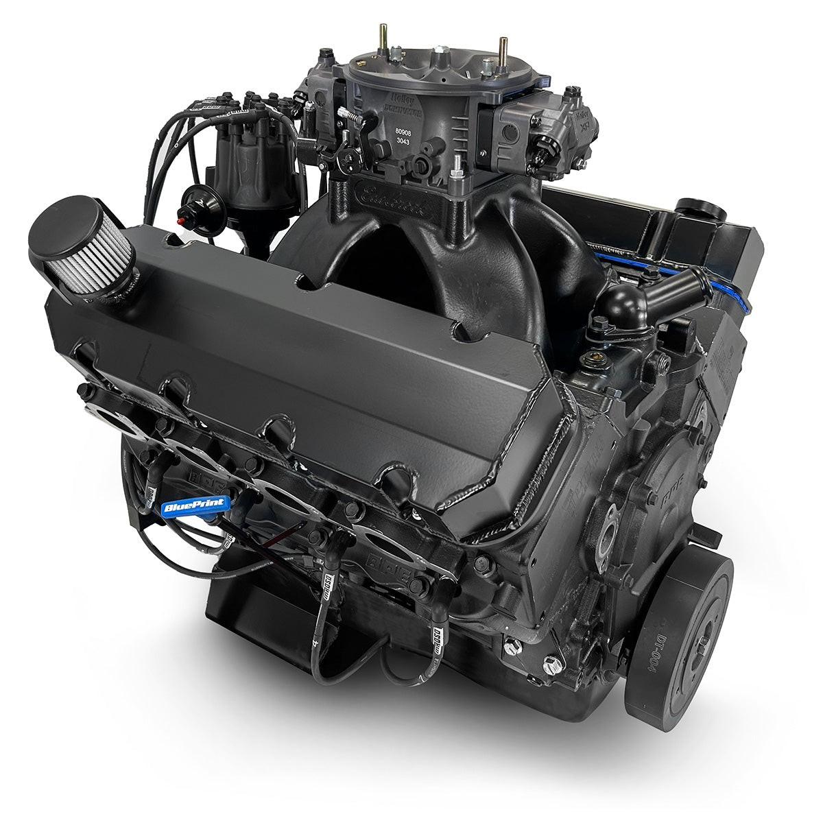 GM Big Block Compatible 632 c.i. Pro Series Engine - 815 Horsepower - Blackout Reaper Edition - Base Dressed - Carbureted