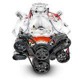 GM Big Block Compatible 632 c.i. Pro Series Engine - 815 Horsepower - Deluxe Dressed - Black Pulley Kit - Fuel Injected