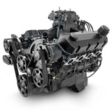 GM Big Block Compatible 632 c.i. Pro Series Engine - 815 Horsepower - Blackout Reaper Edition - Deluxe Dressed - Black Pulley Kit - Fuel Injected