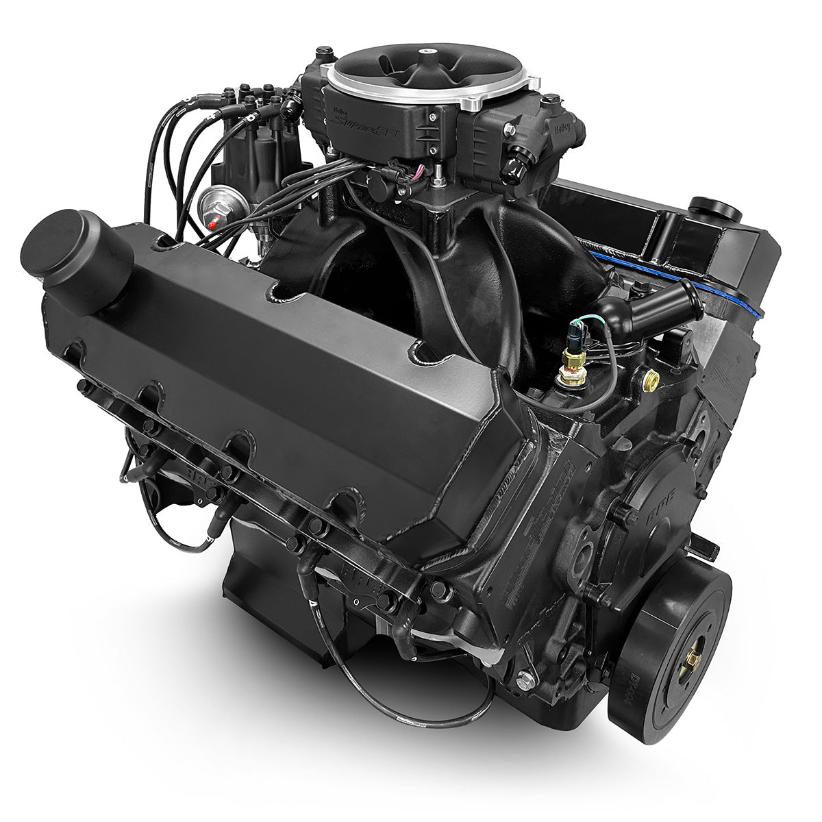 BluePrint Motorsports GM Big Block Compatible 632 c.i. Pro Series Engine - 815 Horsepower - Blackout Reaper Edition Base Dressed - Fuel Injected